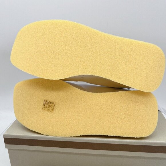 MARNI Split Color Crepe Gat Two-Toned Leather Sneakers Ivory/ White Womens EU 39 - Picture 12 of 16